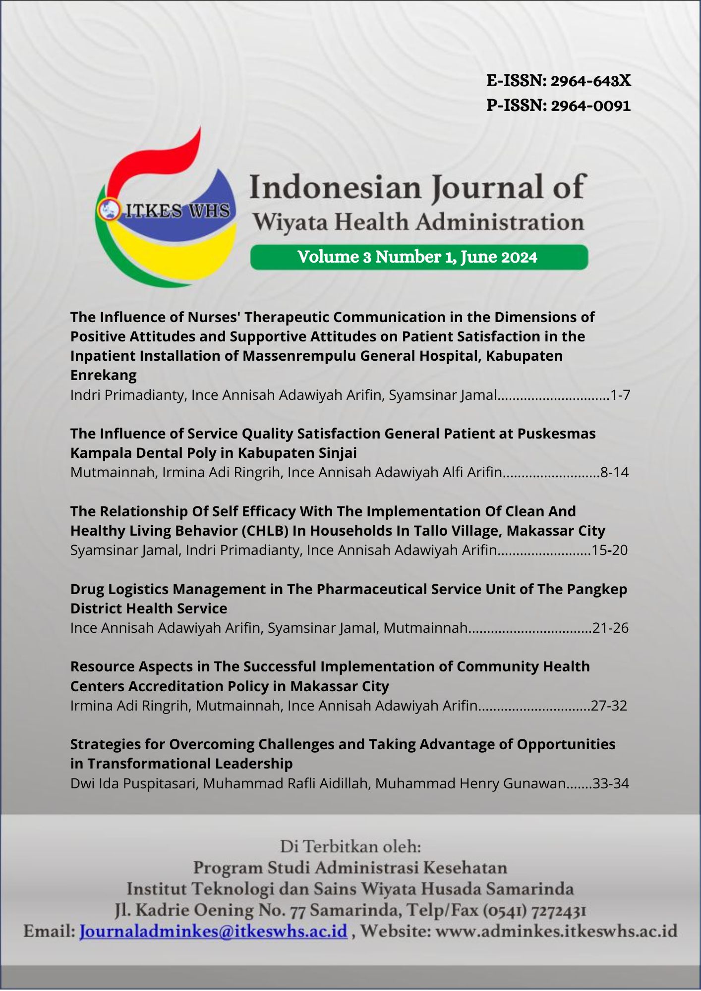 					Lihat Vol 3 No 01 (2024): Volume 03, Number 01 Year 2024
				