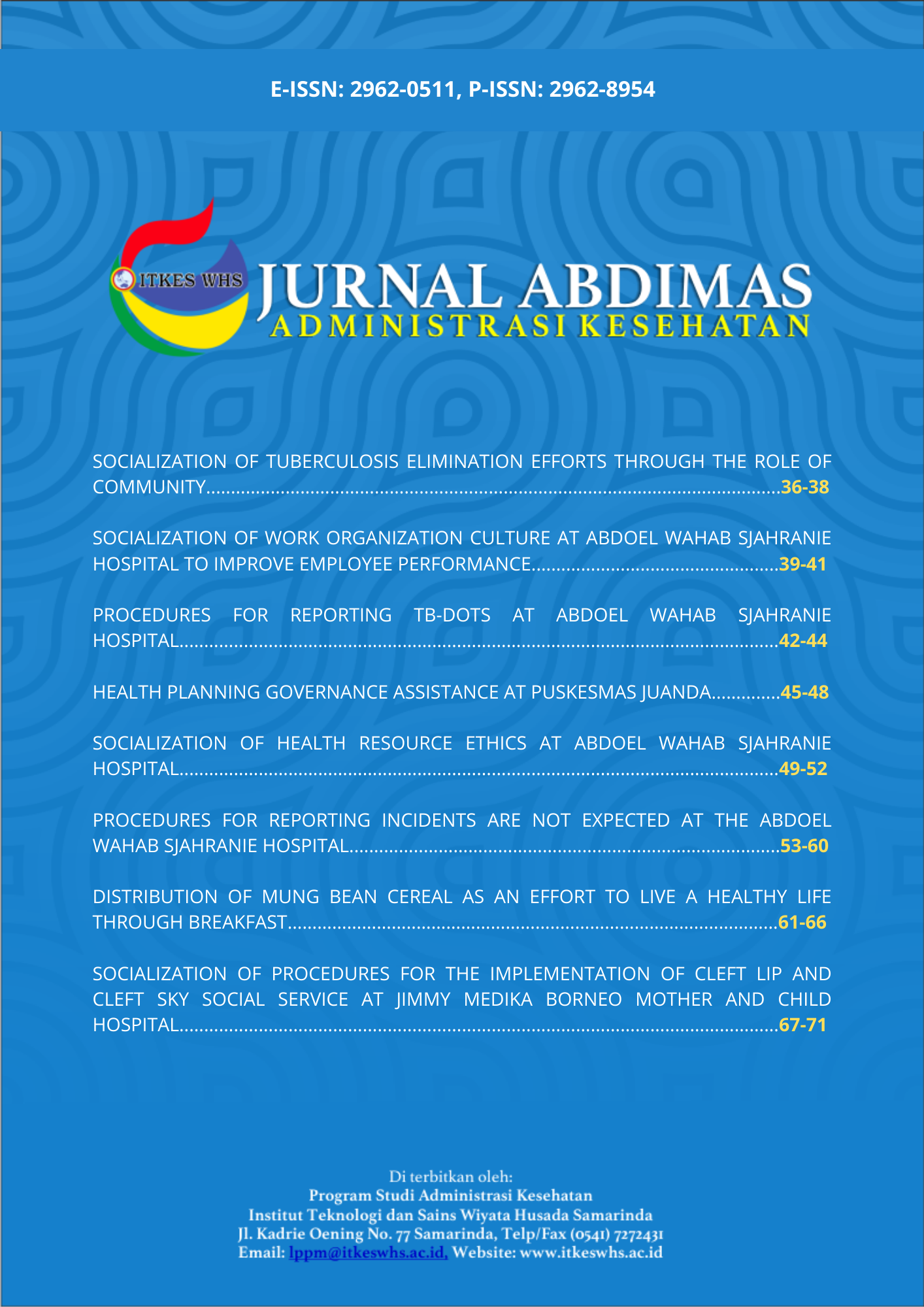 					Lihat Vol 2 No 2 (2022): Volume 02 Number 02, Desember 2022
				